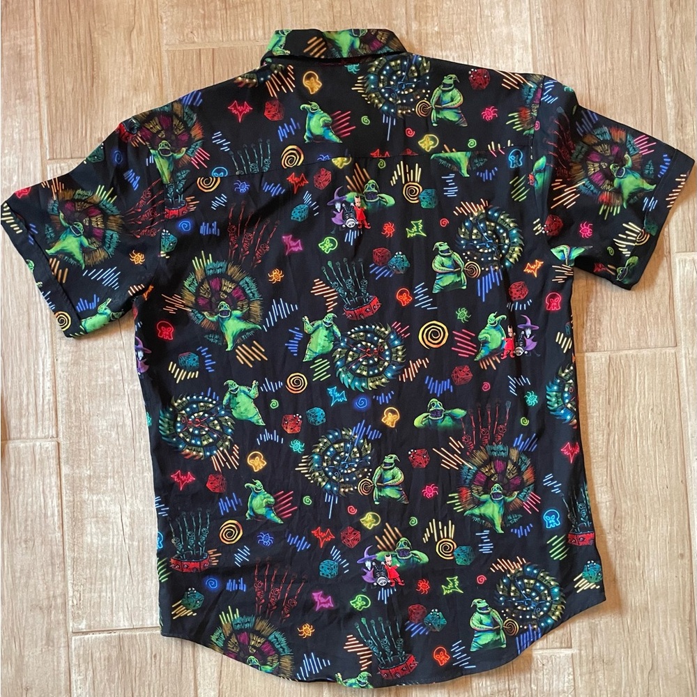 Disney RSVLTS – Oogie Boogie “Oogie’s Turn to Boogie” Shirt – Large
